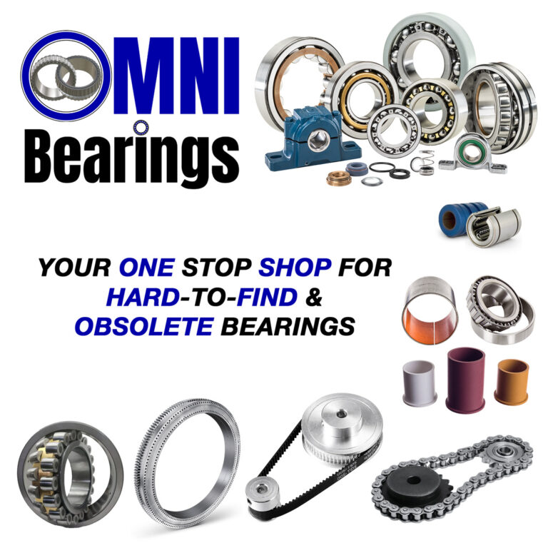 all the industrial parts offered by omni bearings